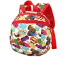 Children's colorful school backpack south Korean version cute cartoon kindergarten double shoulders bag