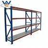 Durable warehouse storage adjustable metal medium duty long span shelving rack
