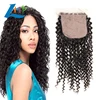 Factory Wholesale Price Virgin Brazilian Human Hair Jerry Curl Lace Closure 4x4
