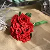Shininglife Brand artificial Bridal silk rose Bouquet