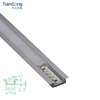 OEM Recessed Mounted With Clips Sandblasting Anodized Silver 24V Led Inside Cabinet Lighting