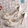 Cream Wedding Sandals Bridal Bowtie