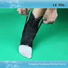 Compression foot sleeve adjustable Lace up ankle support