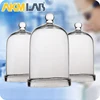 AKMLAB Laboratory Clear Glass Bell Jar With Stopper