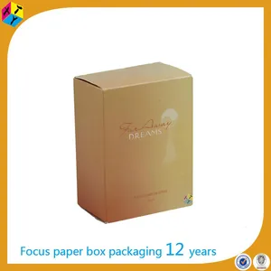 custom high quality medicine carton box design