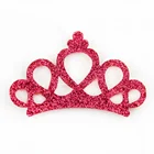 2019 Pretty Glitter Felt Princess Handmade DIY Crown Hot-sale Kids Girl DIY Hair Accessories For Headband Craft