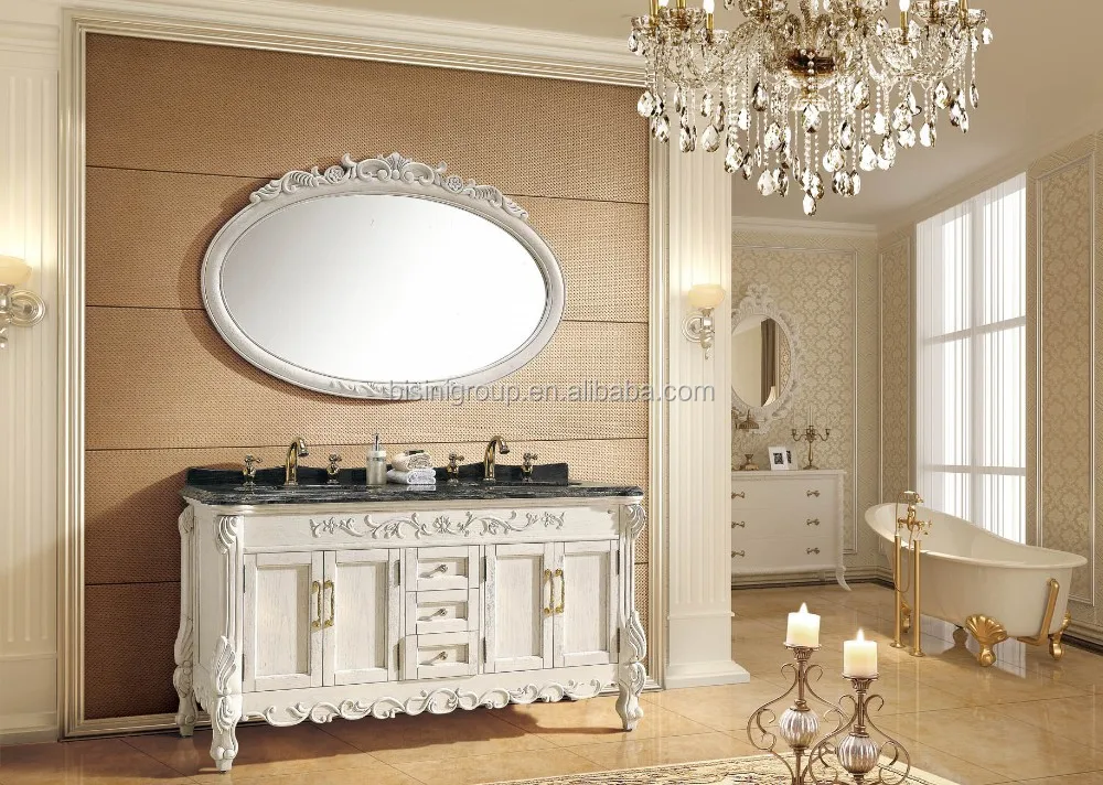 Mobili Da Bagno Classici Di Lusso.Francese Mobili Da Bagno Stile Elegante Grazioso Royal Classico Mobiletto Del Bagno In Legno Massello Bagno Di Lusso Vanita Bf08 4452 Buy Double Mobili Da Bagno Vasca Francese Mobiletto Del Bagno Stile Vanita Bagno In