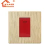 Wholesale price electrical 1 gang 32A DP switch with neon