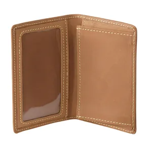 direct supply cheap price leather business card holder wallet