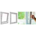China Hangzhou factory modern Customized size tilt-turn glass windows with low price