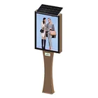 Double Sides Lamp Post Light Box for Outdoor Advertising