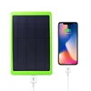 2 usb port smart phone solar charger 6V 7W solar panels