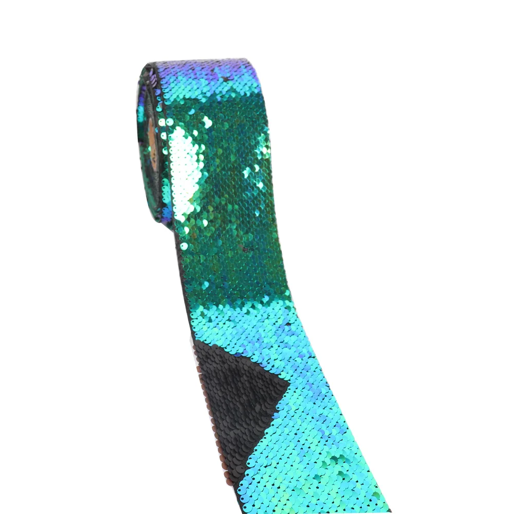 25y/lot Two-colors Sequin Ribbon 75mm Blingbling Handmade Ribbon DIY Waistband Headwear Materials Wedding Decoration, Multicolor
25y/lot Two-colors Sequin Ribbon 75mm Blingbling Handmade Ribbon DIY Waistband Headwear Materials Wedding Decoration, Multicolor