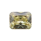 CZ Diamond M-Golden Radiant Cubic Zircon Gems Stones Big Discount