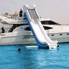 Inflatable floating water slide for boat /inflatable yacht slide/water slide boat