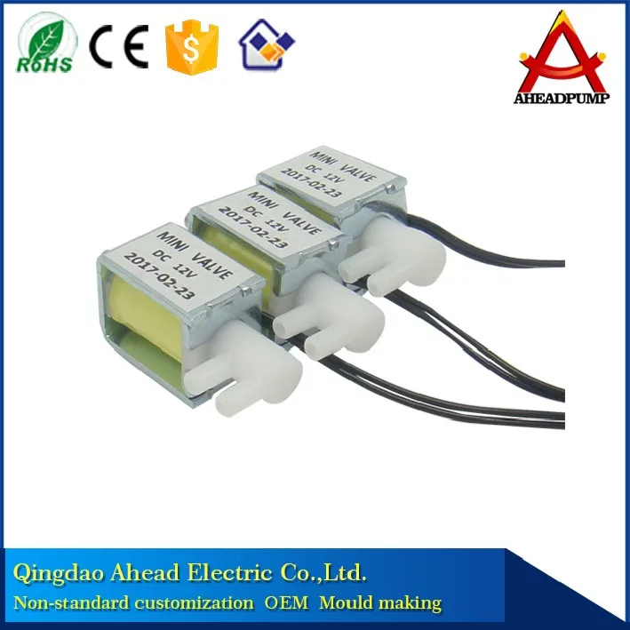 3v dc high temperature korea 2 way air pump solenoid valve parts hs