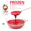 Frozen strawberry puree Fruit Mud Tea Shop Material Smear Bread Healthy and Fresh