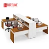Simple Person Office Desktop Mini PC office table partition(FOH-CXSBH1-1406)