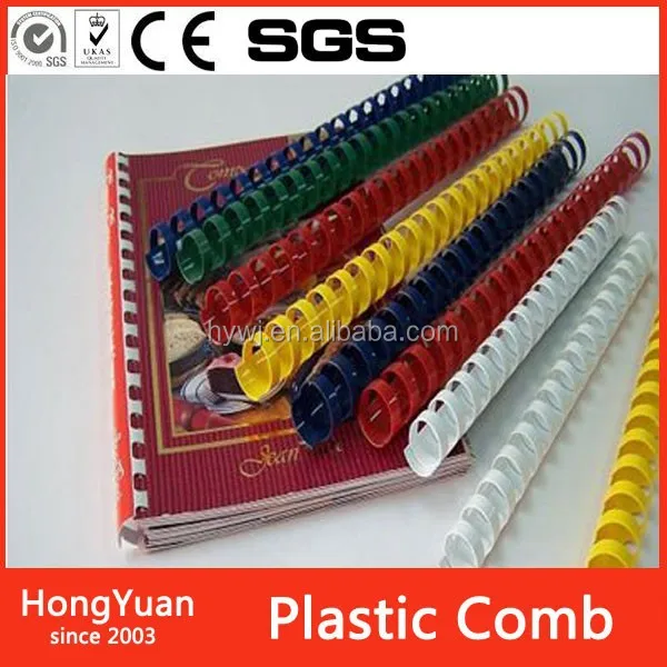 Different Thickness Plastic Book Binding Comb Ring Buy