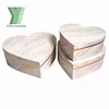 Marble Printed Decorative Jewelry Gift White Heart Flower Box