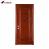 Tropical Hardness Wooden Malaysia Door With Hand Carving