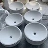 farmhouse bathroom kitchen apron front marble stone vessel double bowls sink
