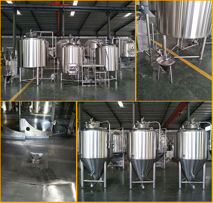 500L Beer Equipment for small craft brewery