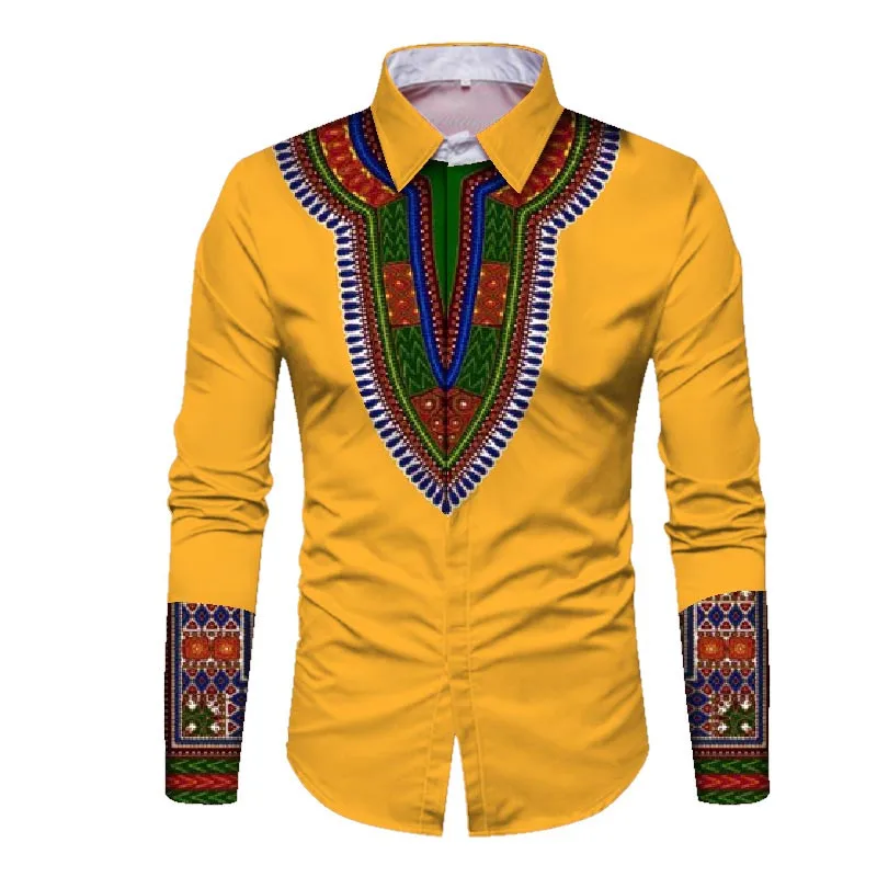 OEM Trending Men African Fashion Dashiki Design Print Shirt Mandarin Collar Personal Customized African Men Clothing WYN352
OEM Trending Men African Fashion Dashiki Design Print Shirt Mandarin Collar Personal Customized African Men Clothing WYN352