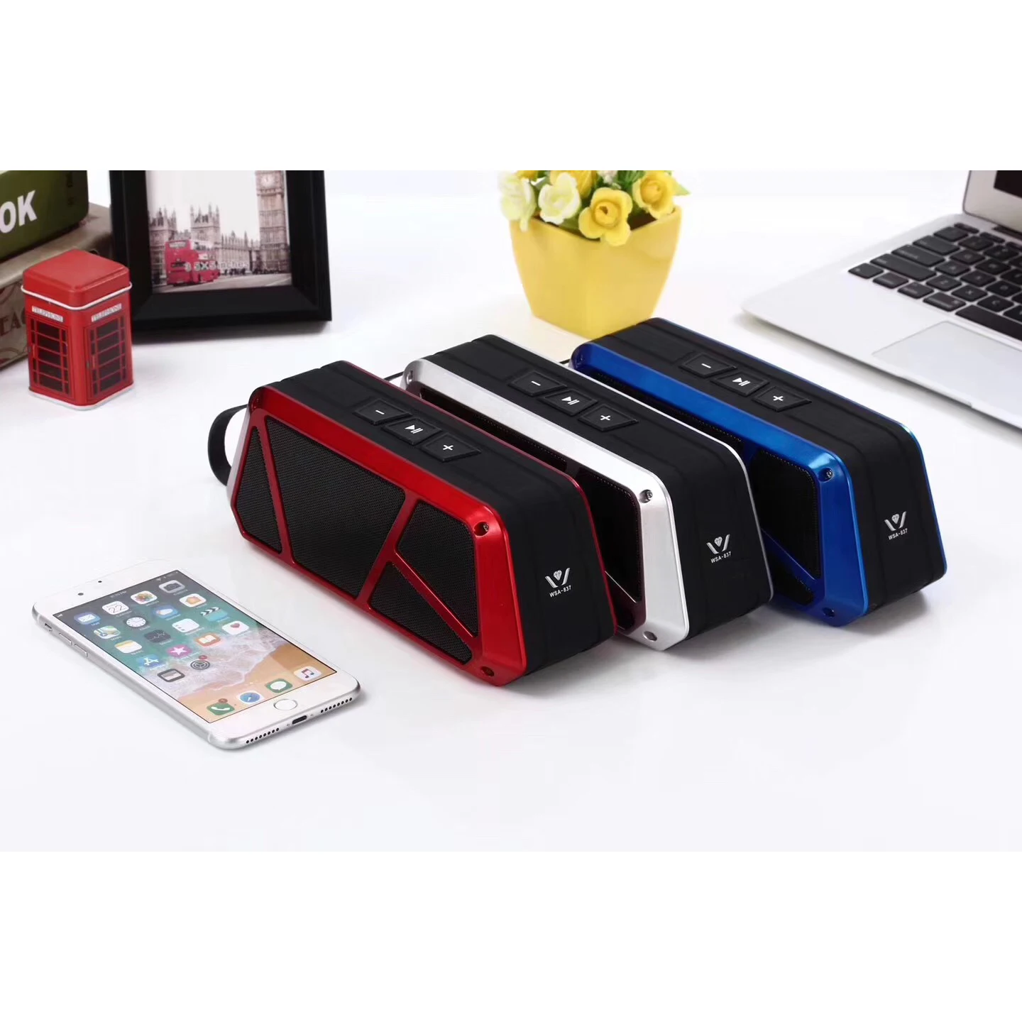 WSA-837 wireless waterproof bass pa outdoor tws bluetooth speaker - ANKUX.COM