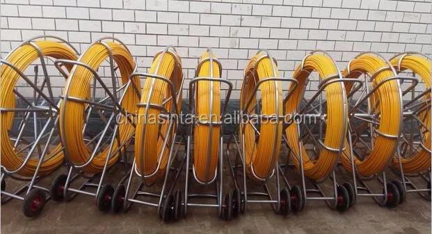 yellow color duct rodder
