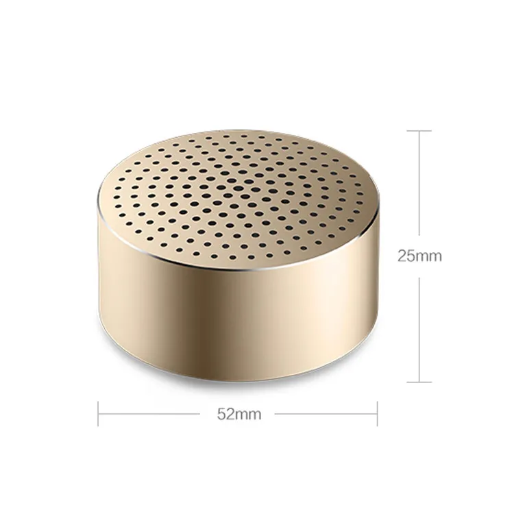 Xiaomi Mi Portable Speaker Built-in Mic 480mAh Battery Aluminium Alloy Body Wireless Mini Mp3 Player - ANKUX.COM