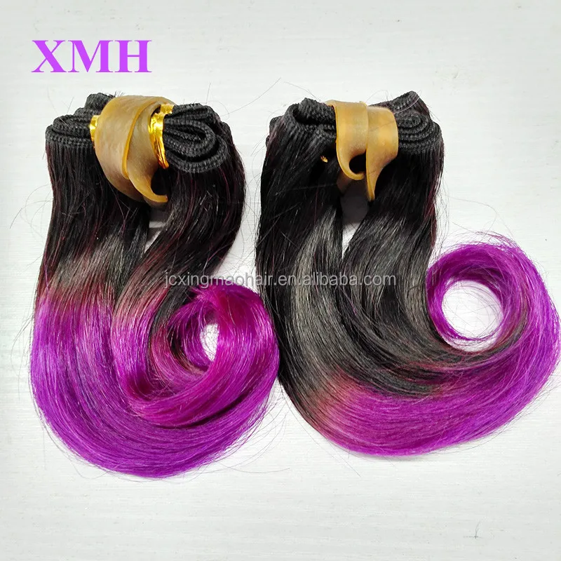 High Quality Ombre Hair Extensions T Color 1b 27 30 Red Blue