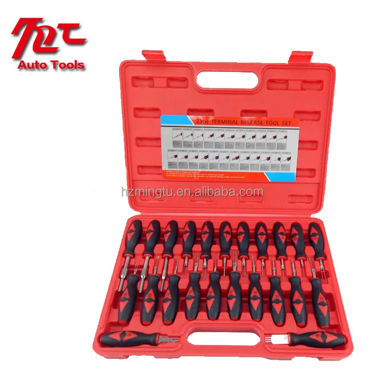 Hotsale steel Multi colors 23pc Terminal Release Tool Set for most of vehicles