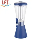 3L Portable plastic soda beverage dispenser machine / beer tower