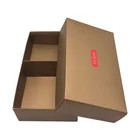 Wholesale Cheap Foldable Paper Cake Cookie Packing Box with Divider