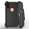 Shockproof Defender Case for iphone X XS cover with Kickstand Magnetic with belt clip