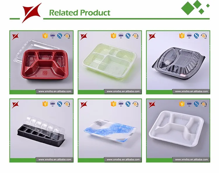 Custom Blister Food Container Plastic Packaging Tray