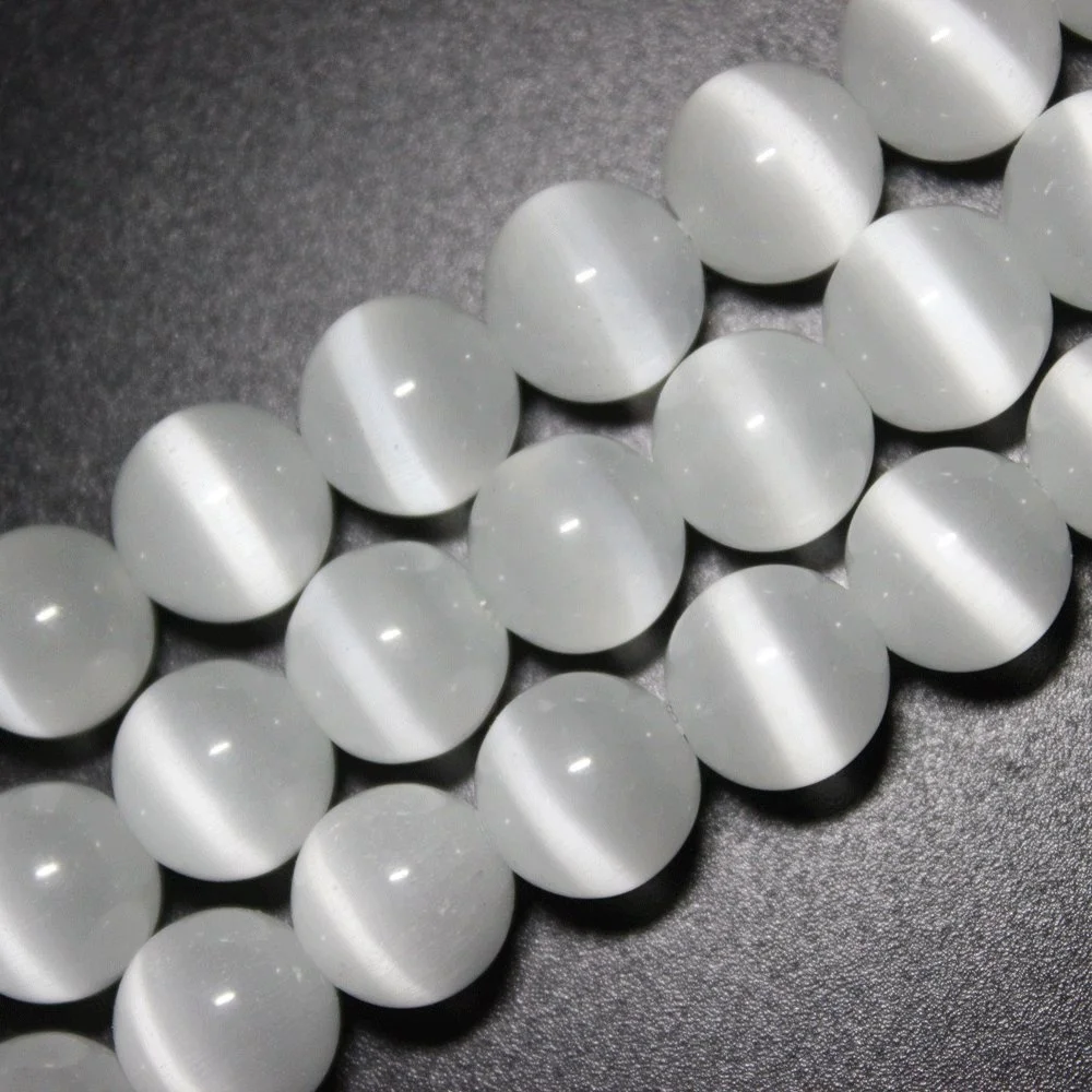 Hot Selling Beads for Jewelry Making Shiny Crystal White Cat Eye Round Loose Beads 6mm 8mm 10mm 12mm
Hot Selling Beads for Jewelry Making Shiny Crystal White Cat Eye Round Loose Beads 6mm 8mm 10mm 12mm