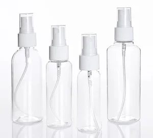 spray bottle,plasticbottle 10 20 30 50 60 100ml plastic spray bottle pet nozzle bottle