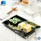 SM1-1109E Sushi Disposable Plastic Serving Tray