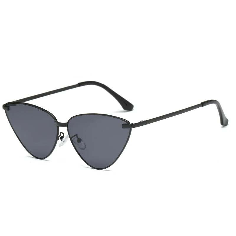 EUGENIA metal custom novelty sunglasses colorful women trendy cat eye sunglasses