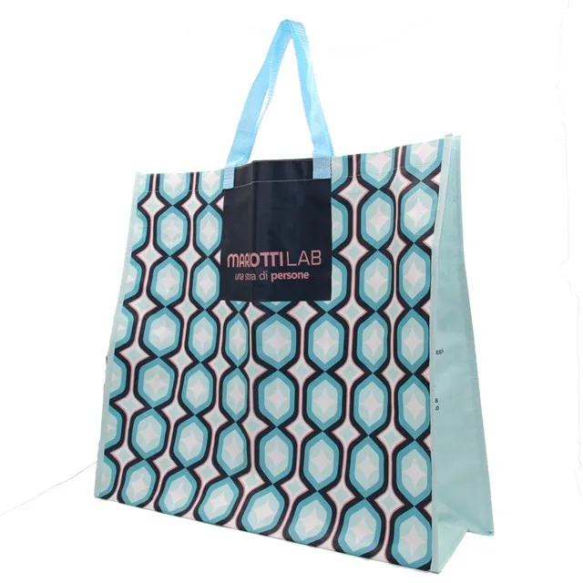 pp woven disposable shopping bag