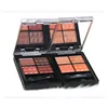 Make-up cosmetic wholesale glitter eyeshadow OEM Private label custom 4 color eyeshadow palette.