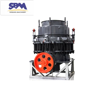 Easy adjustment granite spring cone crusher