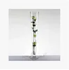 home wedding decoration tapered clear flower glass vases