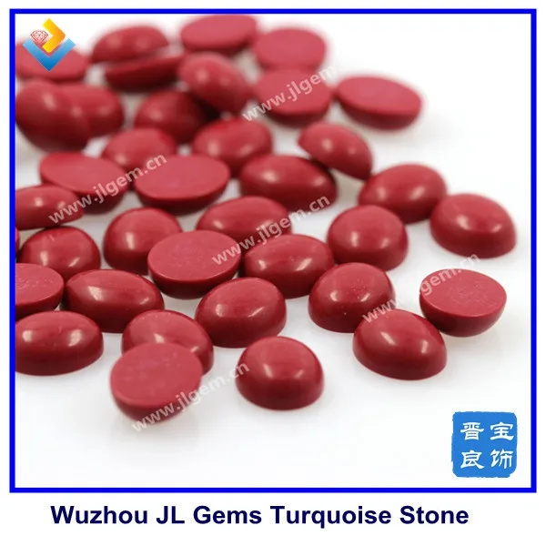 Wholesale Synthetic Oval Cabochon Turquoise , synthetic coral and turquoise beads