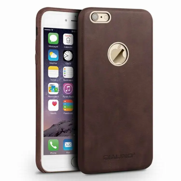 Premium Genuine Leather Back Cover For iPhone 6 6S and Plus UltraSlim Retro Case For iPhone6s
Premium Genuine Leather Back Cover For iPhone 6 6S and Plus UltraSlim Retro Case For iPhone6s