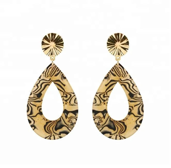 2018 Free Shipping European Fashion Quality Gold Plate Geometric Womens Acrylic Acetate Earrings Women Jewelry, Picture show
2018 Free Shipping European Fashion Quality Gold Plate Geometric Womens Acrylic Acetate Earrings Women Jewelry, Picture show