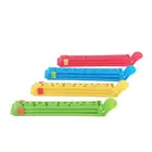 QM various color 120mm plastic food bag sealer sealing clip with date