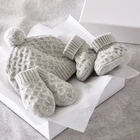 High quality wholesale luxurious popular cashmere baby kid travel gift set